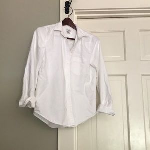J. Crew White Shirt, XS